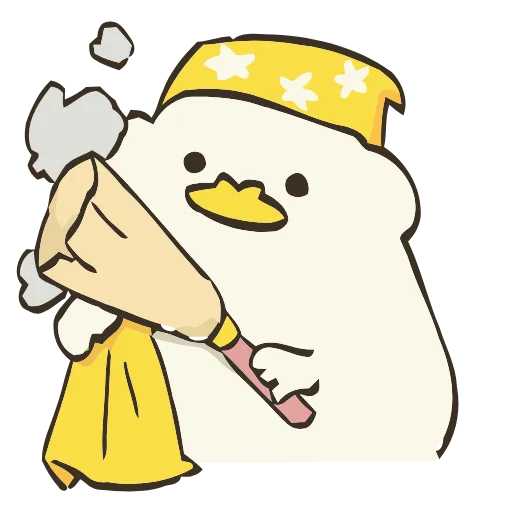 🧹 Эмодзи «Cute Duck» для Telegram