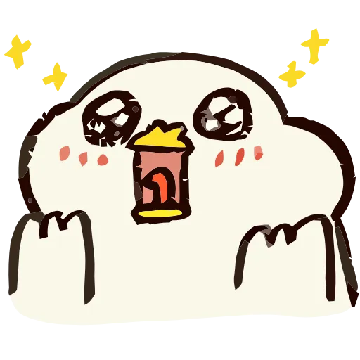 🤩 Эмодзи «Cute Duck» для Telegram
