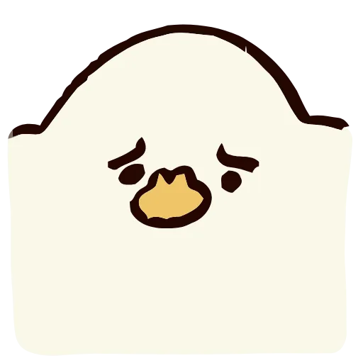 🪿 Эмодзи «Cute Duck» для Telegram