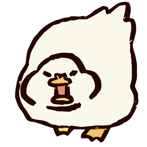 😠 Эмодзи «Cute Duck» для Telegram