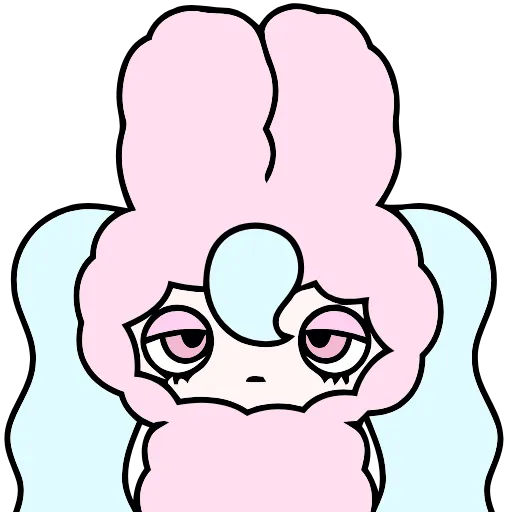 😐 Эмодзи «Cute Girls» для Telegram