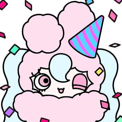 🥳 Эмодзи «Cute Girls» для Telegram