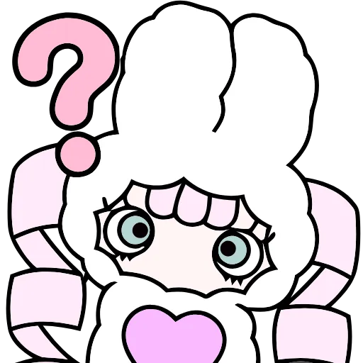 ❓ Эмодзи «Cute Girls» для Telegram