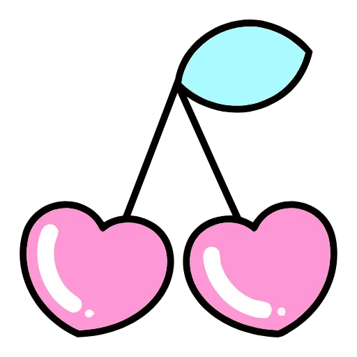 🍒 Эмодзи «Cute Girls» для Telegram