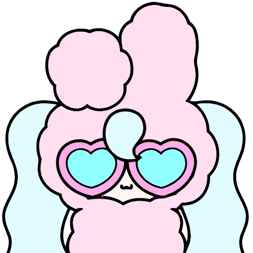 😎 Эмодзи «Cute Girls» для Telegram