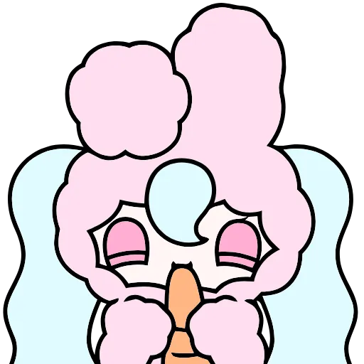 🥕 Эмодзи «Cute Girls» для Telegram