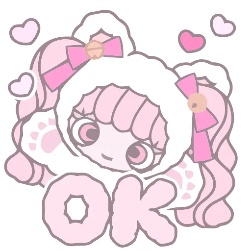 🥰 Эмодзи «Cute Girls» для Telegram
