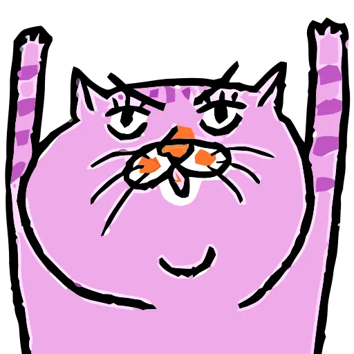 ✌ Эмодзи «eh cat» для Telegram