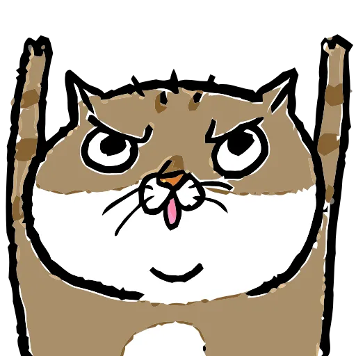 ✌ Эмодзи «eh cat» для Telegram