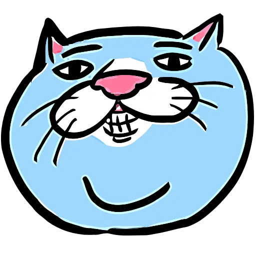 😏 Эмодзи «eh cat» для Telegram