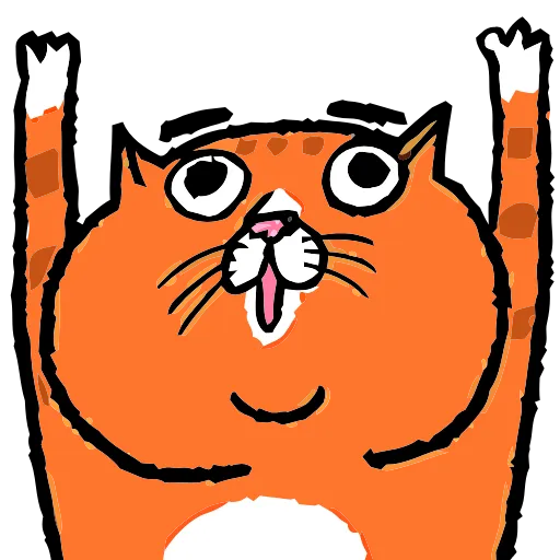 ✌ Эмодзи «eh cat» для Telegram