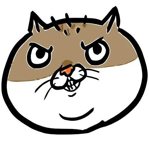 🤨 Эмодзи «eh cat» для Telegram