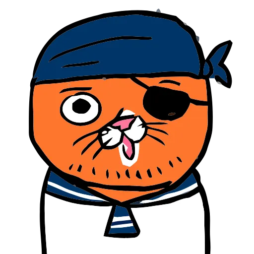 🏴‍☠️ Эмодзи «eh cat» для Telegram