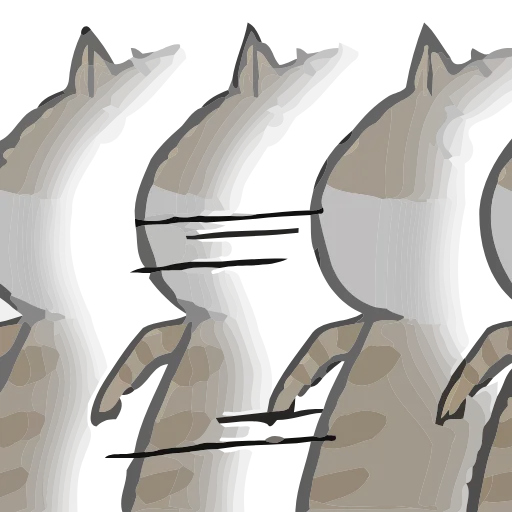 🏃 Эмодзи «eh cat» для Telegram