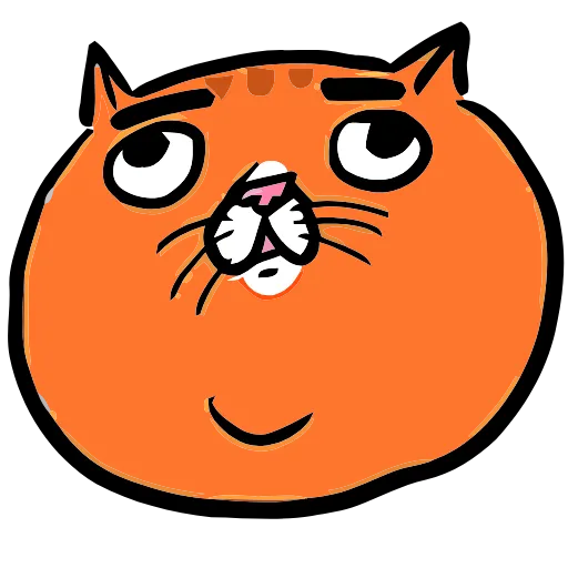 🙄 Эмодзи «eh cat» для Telegram