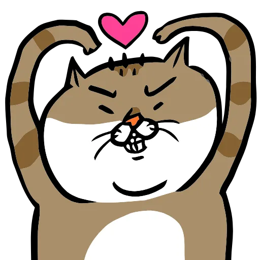 🩷 Эмодзи «eh cat» для Telegram