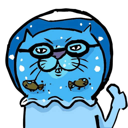 🐠 Эмодзи «eh cat» для Telegram