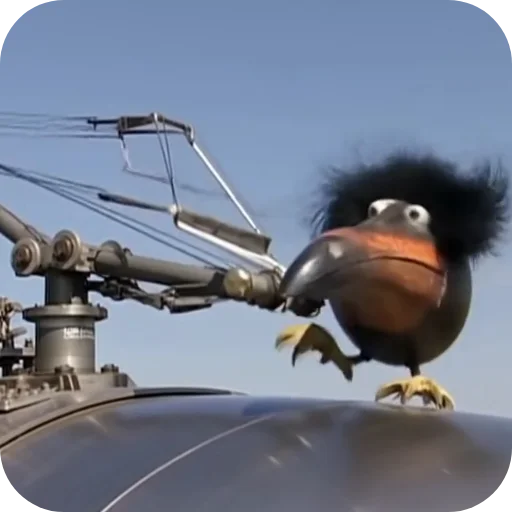 🐦 Стикер «СКЕБОБ» для Telegram