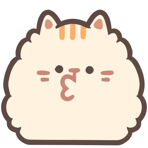 😗 Эмодзи «Fluffy Cats» для Telegram