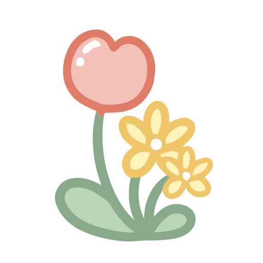 🌷 Эмодзи «Fluffy Cats» для Telegram