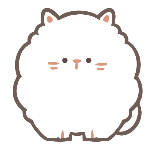 Эмодзи Fluffy Cats для Telegram — скачать