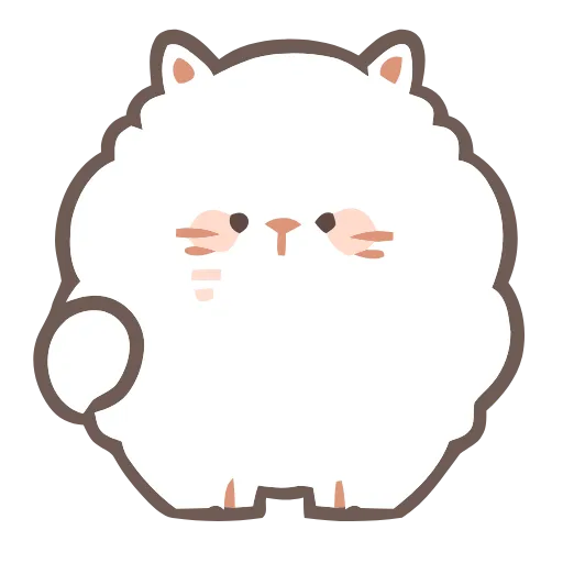 🐈 Эмодзи «Fluffy Cats» для Telegram