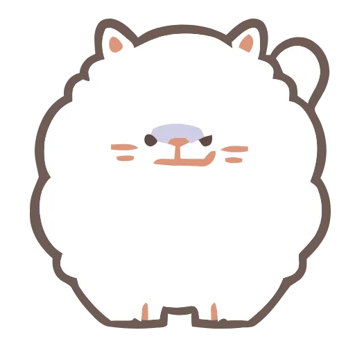 😏 Эмодзи «Fluffy Cats» для Telegram
