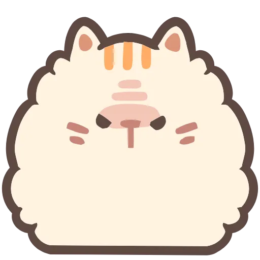 😠 Эмодзи «Fluffy Cats» для Telegram