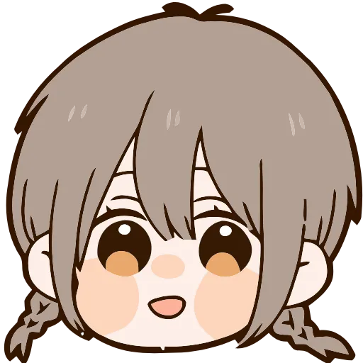 Эмодзи Cute girl для Telegram — скачать
