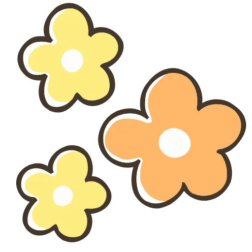 🌼 Эмодзи «Cute girl» для Telegram