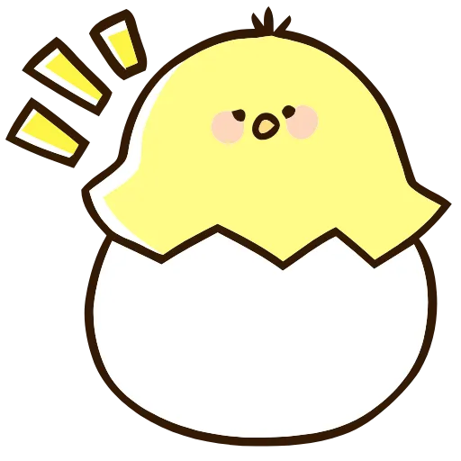 🐣 Эмодзи «Cute girl» для Telegram