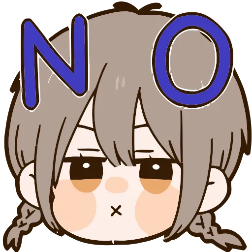 ❌ Эмодзи «Cute girl» для Telegram