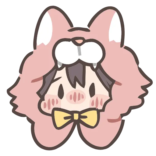 ♨️ Эмодзи «Cute girl» для Telegram