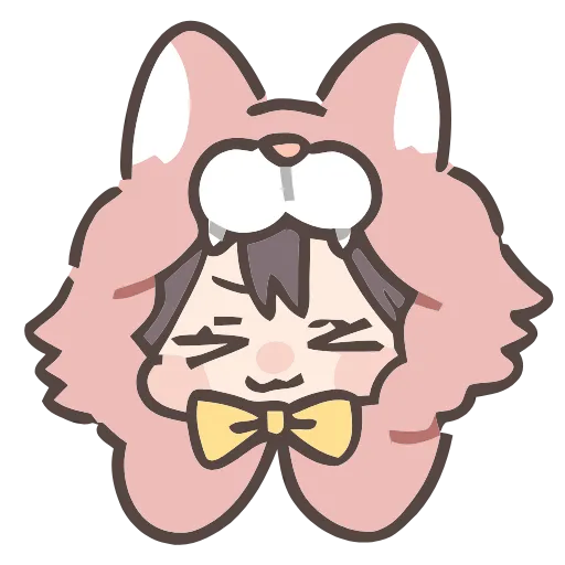 😄 Эмодзи «Cute girl» для Telegram