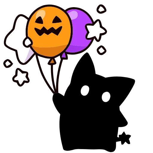 🎈 Эмодзи «Halloween in» для Telegram