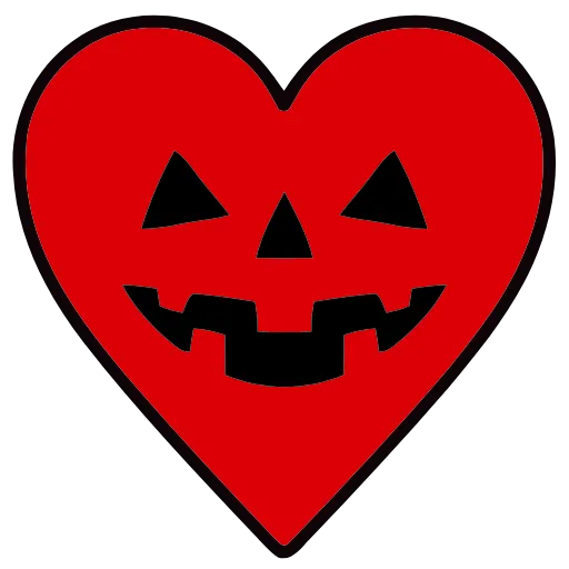 ❤️ Эмодзи «Halloween in» для Telegram