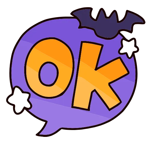 🦇 Эмодзи «Halloween in» для Telegram