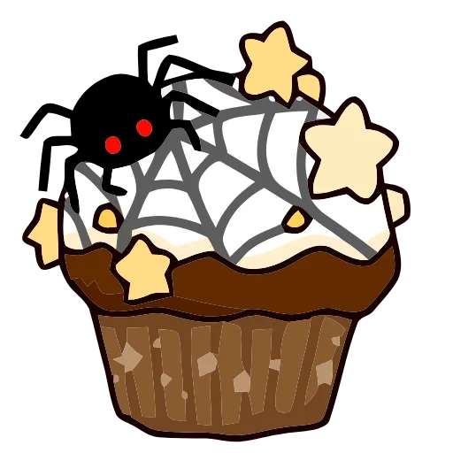 🧁 Эмодзи «Halloween in» для Telegram
