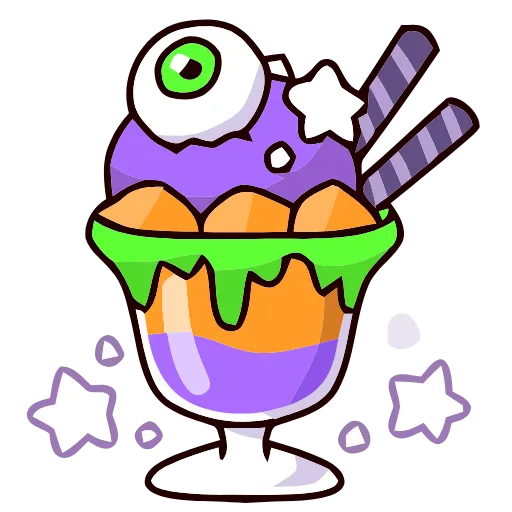 🍧 Эмодзи «Halloween in» для Telegram