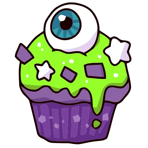 🧁 Эмодзи «Halloween in» для Telegram