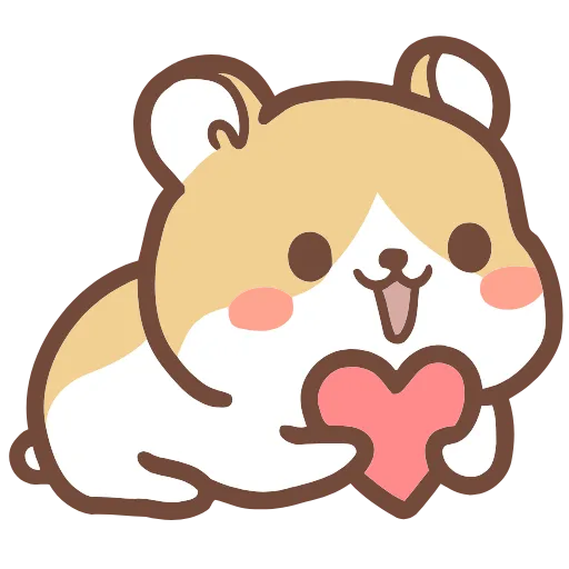 ❤️ Эмодзи «Hamsters» для Telegram