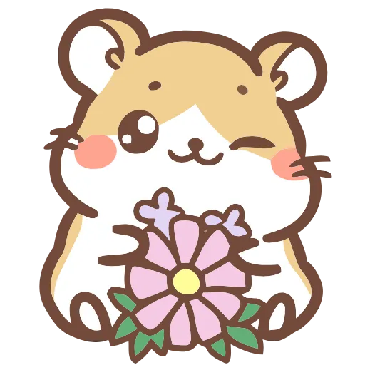 🌸 Эмодзи «Hamsters» для Telegram