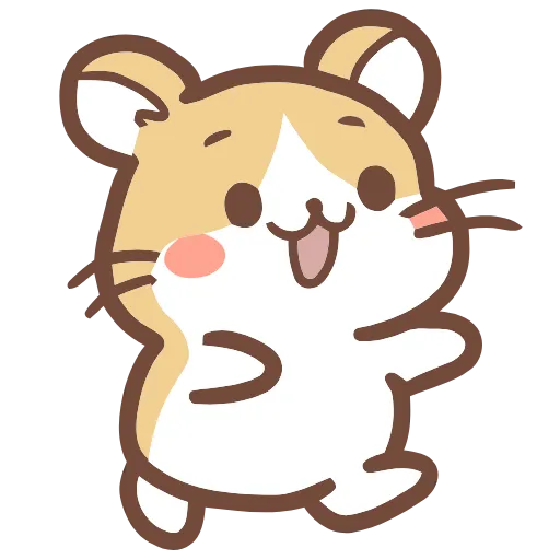 🐹 Эмодзи «Hamsters» для Telegram