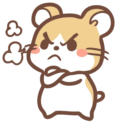 😤 Эмодзи «Hamsters» для Telegram