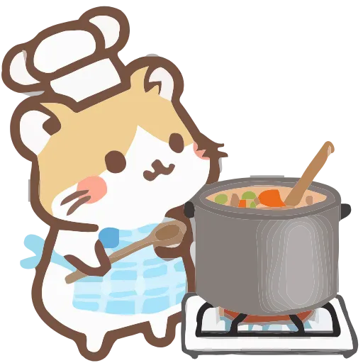 🧑‍🍳 Эмодзи «Hamsters» для Telegram