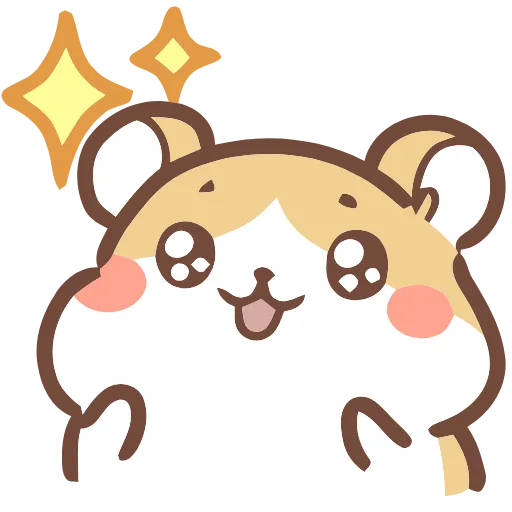 Стикерпак Hamsters для Telegram