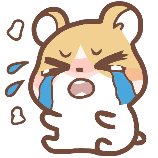 😭 Эмодзи «Hamsters» для Telegram