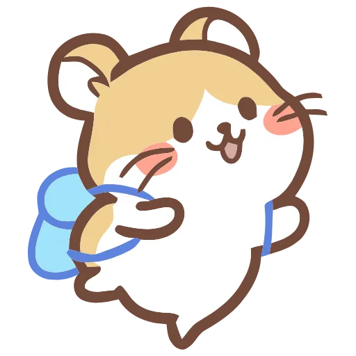 🎒 Эмодзи «Hamsters» для Telegram