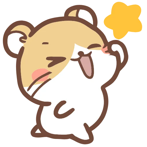 ⭐️ Эмодзи «Hamsters» для Telegram