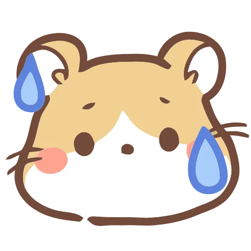 😥 Эмодзи «Hamsters» для Telegram